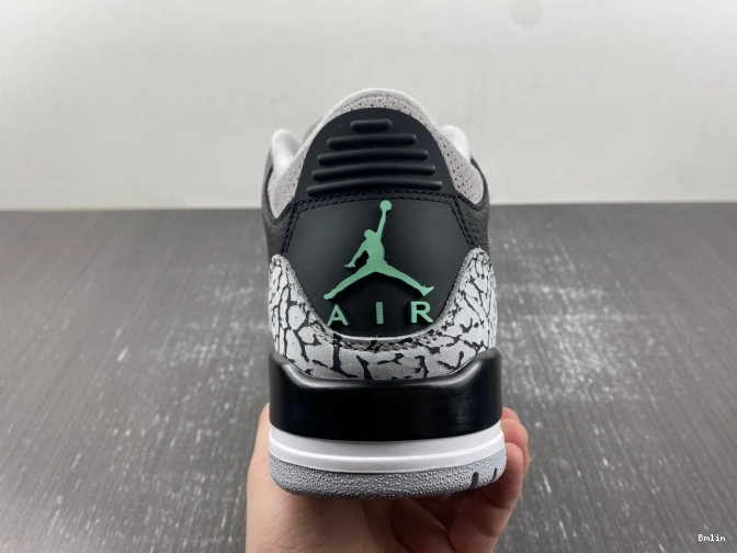 Bmlin Air Jordan Green Glow CT8532-031 3 0710